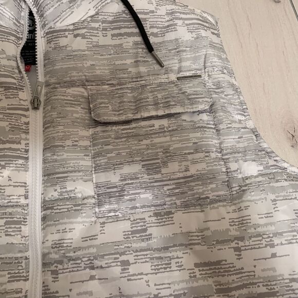 mens 2XL ecko unltd winter vest with hood grey - Picture 2 of 7